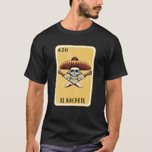 Funny Mexican Traditional Lottery Bingo Gifts Tee
