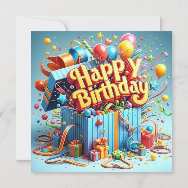 Funny Michael Office Birthday Card, Birthday Gift, Card (Front)