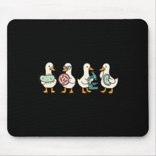 Funny Microbiology Silly Goose Biology Teacher Mic Mouse Mat