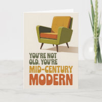 Funny Mid-Century Modern Birthday