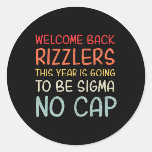Funny Middle School Teacher Back To School Gen Alp Classic Round Sticker