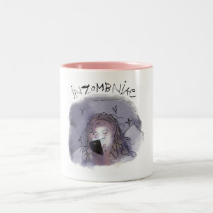 Funny Midlife Insomnia Zombie Mug