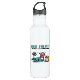 Funny Midnight Cardio Water Bottle
