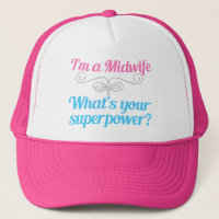 Funny Midwife Superhero