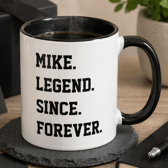 Funny Mike Legend Mug | Personalised Name (Creator Uploaded)