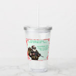 Funny Military/Christmas Santa Acrylic Tumbler<br><div class="desc">Never fail</div>