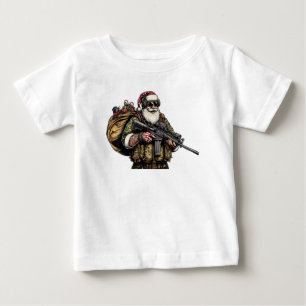 Funny Military/Christmas Santa Baby T-Shirt