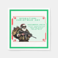 Funny Military/Christmas Santa