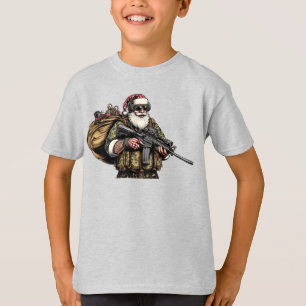 Funny Military/Christmas Santa T-Shirt