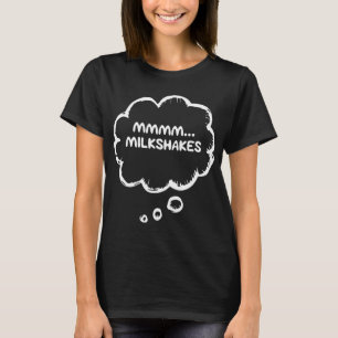 Funny Milk Drink Lovers Apparel Gear Meme mmmm... T-Shirt