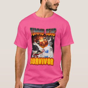 funny milk Tummy Ache Survivor Lactose Intolerant T-Shirt