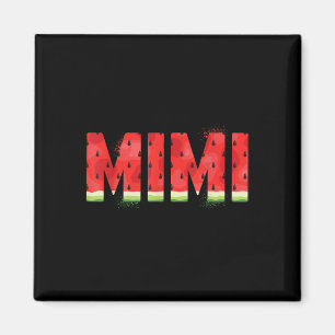 Funny Mimi Watermelon Summer Fruit Family Matching Magnet