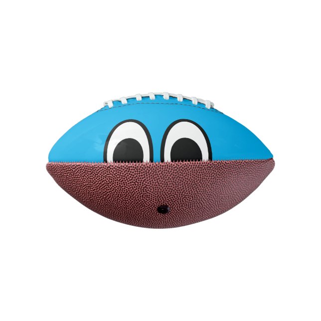 Funny mini football gift with big eyes american football (Rotated 270)