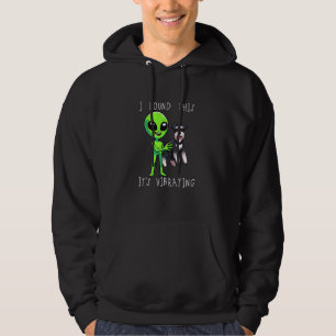 Funny Miniature Schnauzer Alien I Found This It Vi Hoodie