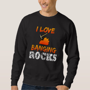 Funny Mining Engineer Quote Coal Miner I Love Bang Sweatshirt