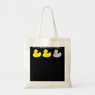Funny Minnesota Duck Duck Grey Duck Tote Bag
