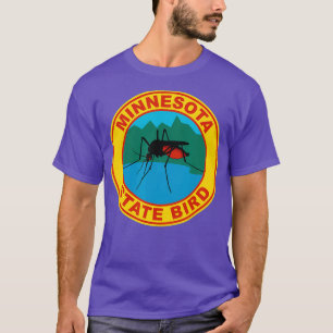 Funny Minnesota Mosquito State Bird T-Shirt