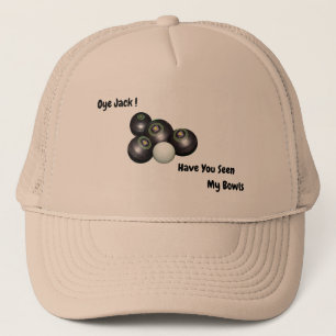 Funny Missing Lawn Bowls, Truckers Hat
