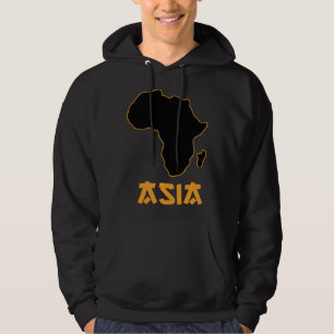 Funny Mixed Up Africa Asia 4 Hoodie