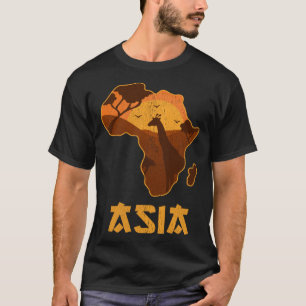 Funny Mixed Up Africa Asia 5 T-Shirt