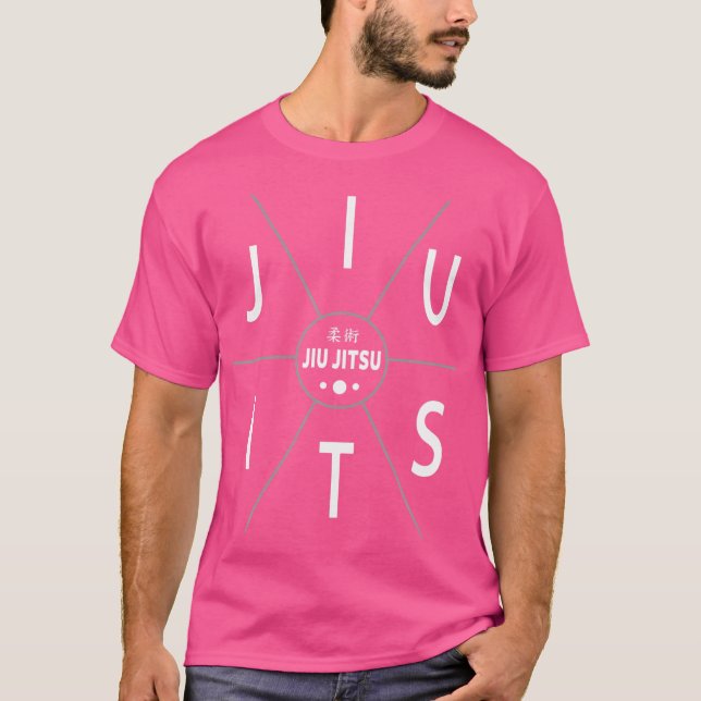 Funny Mma Bjj Martial Arts Sports Jiu Jitsu T-Shirt (Front)
