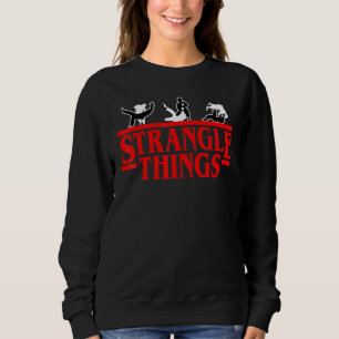 Funny Mma Bjj Strangle Thing Brazilian Jiu Jitsu G Sweatshirt