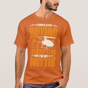 Funny Model Rc Helicopter Chopper Pilot Gift T-Shirt