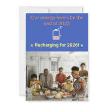 Funny Modern New Year’s 2026 Photo Card