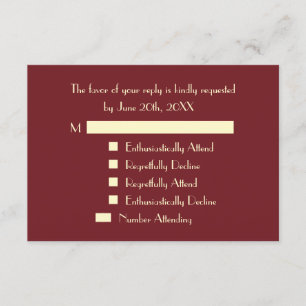 Funny Modern Personalised Party RSVP Invitation