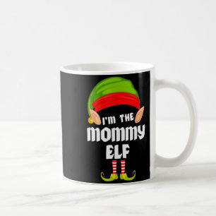 Funny Mommy Elf Matching Family Group Pj Christmas Coffee Mug
