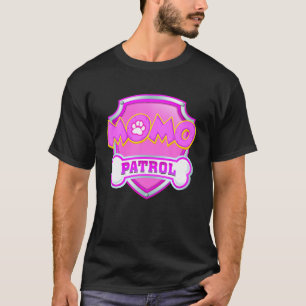 Funny Momo Patrol - Dog Mum Dad For Men Women T-Shirt