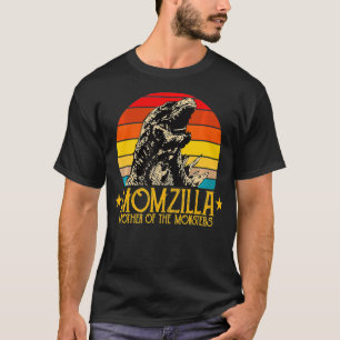 Funny Momzilla Momster Retro vintage mother's day  T-Shirt