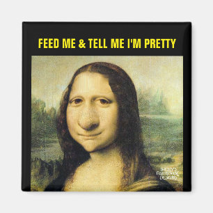 Funny Monalisa magnets
