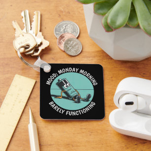 Funny Monday Key Ring