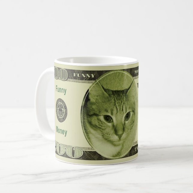 Funny Money Coffee Mug (Front Left)