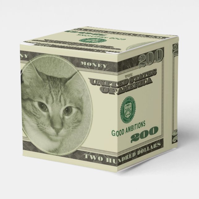 Funny Money Favour Box (Front Side)