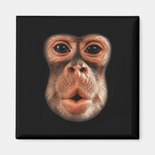 Funny Monkey Face Breath Men Boy Kid Halloween Cos Magnet