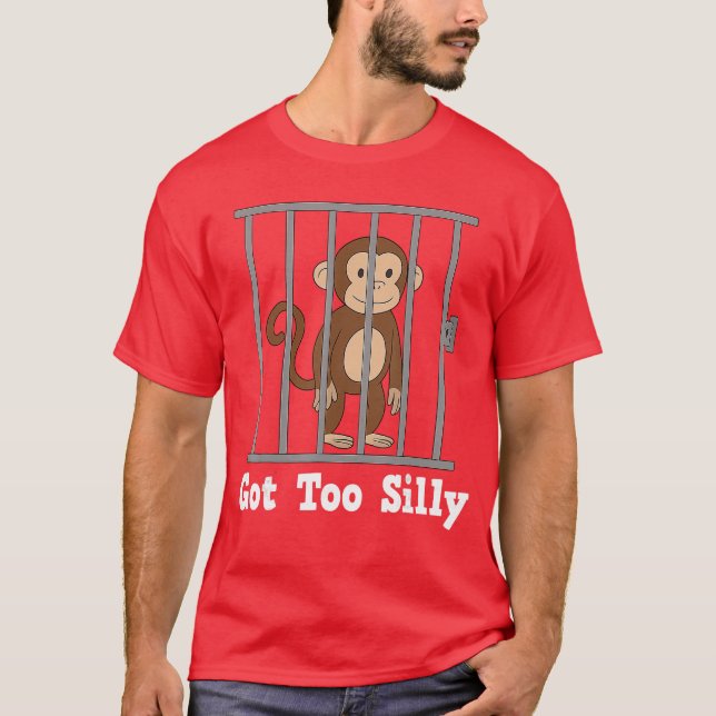 Funny Monkey Meme Gotoo Silly Humor Gifts Men Wome T-Shirt (Front)
