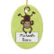 Funny Monkey Personalised Door Hanger