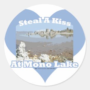 Funny Mono Lake Saying Classic Round Sticker