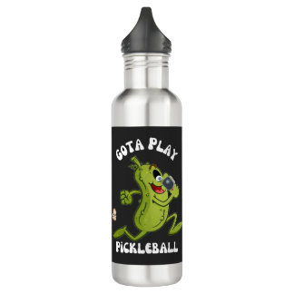 Funny Monogram Got to Play Pickleball 710 Ml Water Bottle