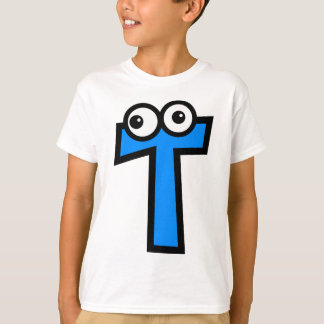 Funny Monogram Letter T T-Shirt