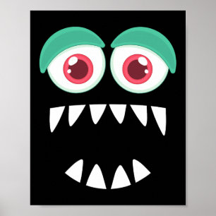 Funny Monster Costume Easy Costume Ideas Halloween Poster