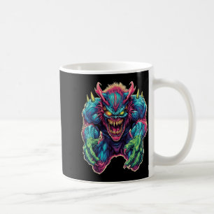 Funny Monster Cute Cartoon Comic Halloween Coffee Mug