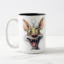 Funny Monster Dog: Chuckling Chihuahua