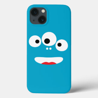 Funny Monster Face iPhone 13 Case