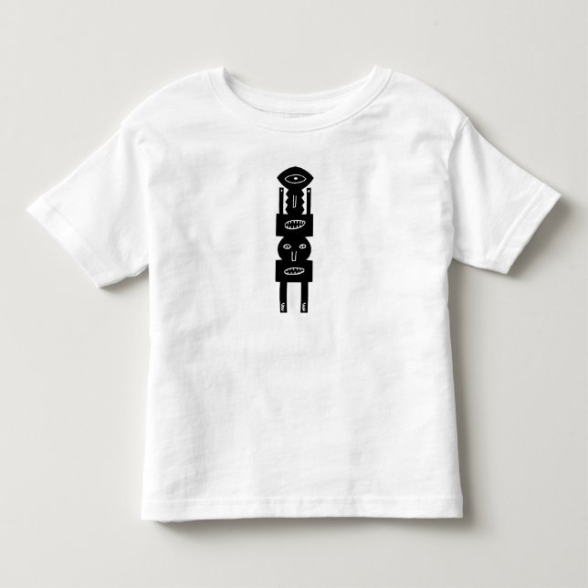 Funny Monster From Outer Space 2000 Toddler T-Shirt (Front)