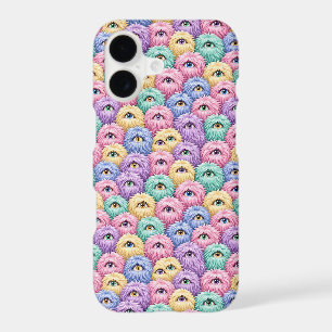 Funny Monster Furry Rainbow Creatures Phone Case
