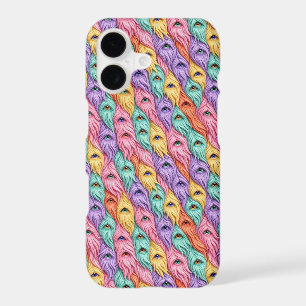 Funny Monster Furry Rainbow Creatures Phone Case