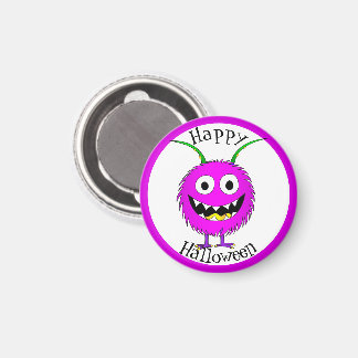 Funny, Monster, Halloween Magnet